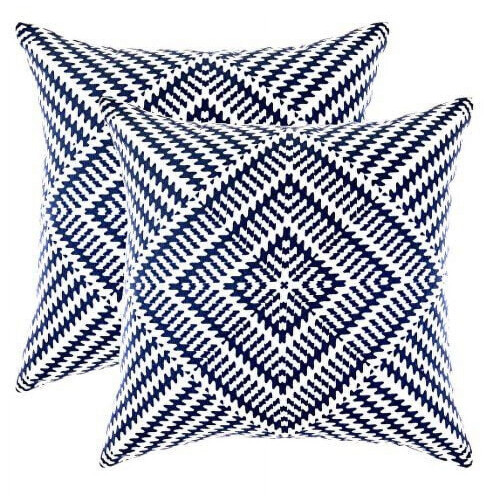 Kaleidoskop bomuldspudebetræk 16" (2-pak)