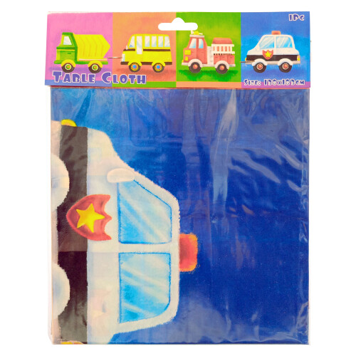 Vehicles And Wheels Party Tablecover