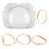 Transparent Pc Moon Face Candle Mold Reusable DIY Wax Casting Mold 1
