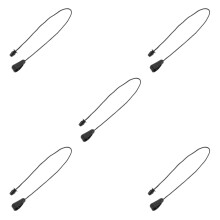 5St Robuuste Zwarte Achterklep Bagageplank Straps Voor Auto Kofferbak