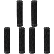 3Paren Paar Comfortabele Fietsgrips Antislip Rubber Zwart