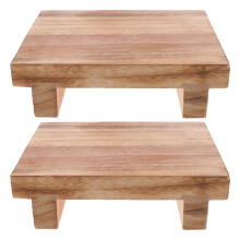 2Pièces Bois Portable Pour Personnes Âgées