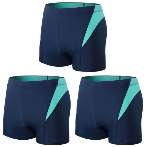 3Pièces Maillots Texturé Pour Piscine
