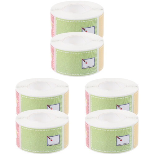 Name Stickers Multi Color for Daycare Boxes and Storage