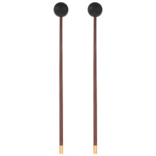 2Pièces Maillets Tambour En Bois Caoutchouc Antidérapants