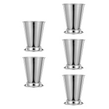 5Pcs Stainless Steel Mint Cups Cocktail Drinkware