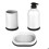 Accesorios de baño x 3 - 5 sencillos e inteligentes - Blanco 1