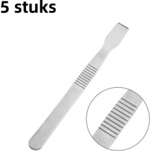Stainless steel can scraper (5 pieces), professional opening and repair tool, flat lever...