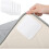Non-slip mat - 10 x 10 cm - Washable - Foldable - 4 pieces 1