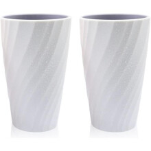 Toothbrush cups, bathroom mug, plastic toothbrush cup, soft and durable, for family (White)