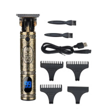 Compatibil cu mașina de tuns electrică INF cu design retro elegant, din bronz