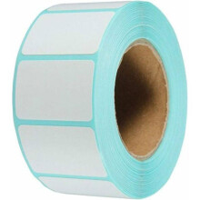 Set de 800 de etichete autoadezive albe 60 mm x 30 mm pentru cutii