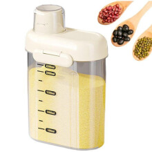 Meeldoos, voedselbewaarcontainer, compacte luchtdichte dispenser van 27,7 cm (10,91 inch), pot