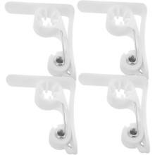 4 cleme rezistente din plastic – exterior – cleme antiderapante – camping/grădină/picnic – utilizare zilnică