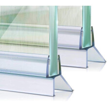 3 m lange Duschdichtung, verlängerte Wasserführung, ideal für 6–8 mm Glastüren, Getränkehalter