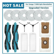 Compatibil cu accesoriile INF pentru aspiratorul robot Cecotec Conga 11090 Spin Revolution