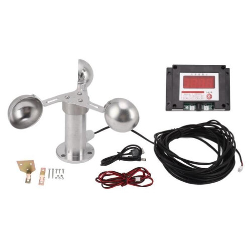 Anemometer - Tower Crane - Wind Speed Alarm - Wide Measuring Range - Durable