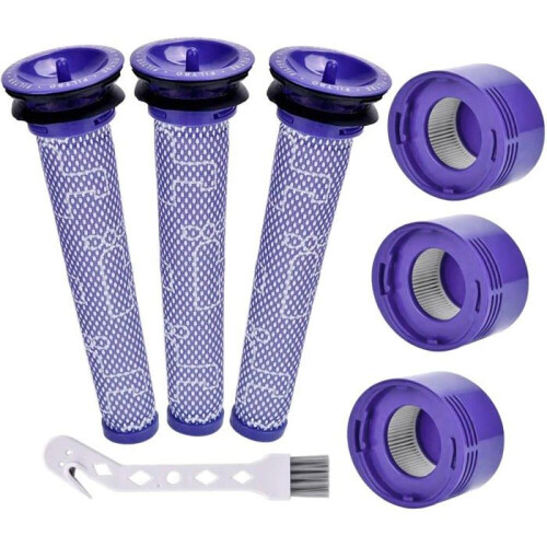 Kompatibel med INF för- och efterfilter för Dyson V6/V7/V8/DC58/DC59/DC61/DC62