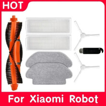Compatibil cu accesoriile INF pentru aspiratorul robot Xiaomi S10 S12, 8 bucăți