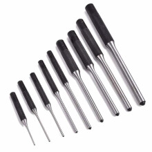 Set of 9 pin punches - pin removal tool set for automotive repair