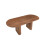 Rowan Oval Extending Dining Table Walnut Finish 7