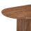 Rowan Oval Extending Dining Table Walnut Finish 10