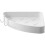 White shower caddy without drilling - Wall-mounted bathroom bracket without marks - Multifunctional storage rack - Support 1