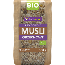 NATURAVENA Ekologiczne musli orzechowe 300g