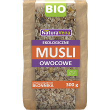 NATURAVENA Ekologiczne musli owocowe 300g