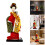 Artistic Japanese Geisha Statue Fabric & ABS Component-015 3