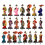 Artistic Japanese Geisha Statue Fabric & ABS Component-015 5
