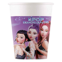 KPop Demon Hunters Paper Cups (Pack of 8)
