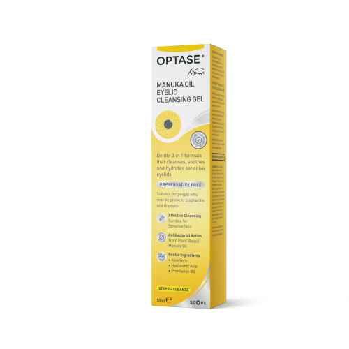 OPTASE® Manuka Oil Eyelid Cleansing Gel