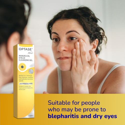 OPTASE® Manuka Oil Eyelid Cleansing Gel 1