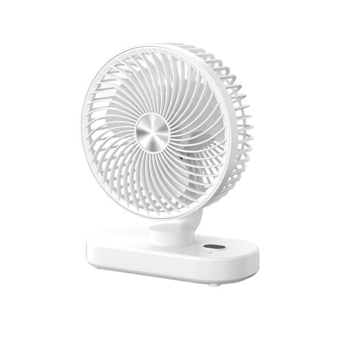 Ventilateur de bureau USB avec affichage numérique, fixation murale, 8 pouces