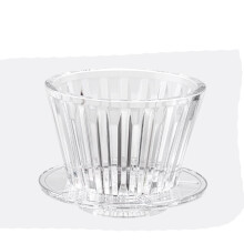 Filtre à café intelligent en plastique transparent, 1 à 2 tasses