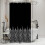 Boheme bruseforhæng polyester 90x183cm med kroge 1