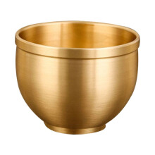 Tasse à vin ronde en laiton doré, présentoir de cuisine, 1 pièce