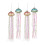 Glass Beach Nautical Christmas Ornaments 4pcs 1