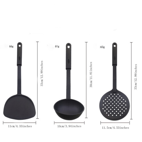 Silicone Spatula Set Nonstick Heat-Resistant 3PCS