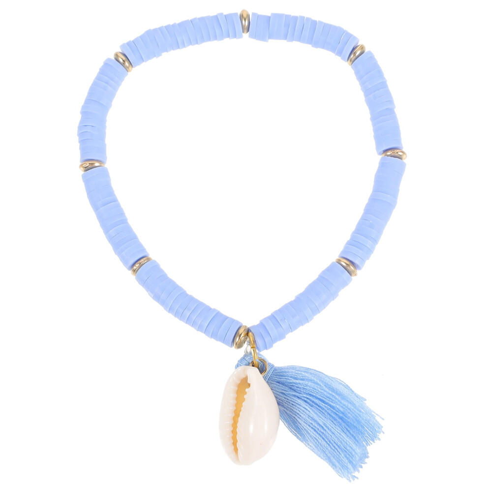 Bohemian Tassel Bracelet for Women â Polymer Clay Ethnic-image-OPC-PV55RDV-NEW