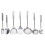 Masteelf stainless steel kitchen utensil set 7 pieces 1