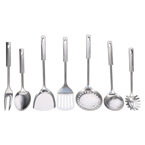 Masteelf stainless steel kitchen utensil set 7 pieces