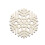 Snowflake Dining Table Mats Heat Insulating Geometric 4-Pack 1