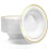 Elegant Gold Plastic Bowl 12oz Disposable 50 Count 1