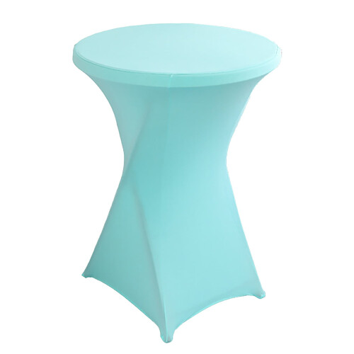Stretch Round Tablecloth 60 x 110 cm, Polyester Spandex, 1