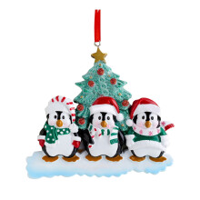 Personalized Family Christmas Ornament 1 Piece