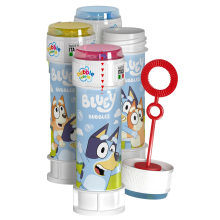 (12 Bluey Bubble Tubs with Wand) Bluey Bubble Tub with Wand