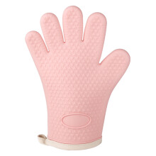 Oven Gloves Silicone Insulated Heat Resistant 450F