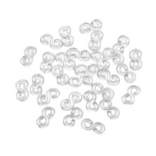 Rubber Band Clips S-Shaped Elastic Buckles 500 pcs